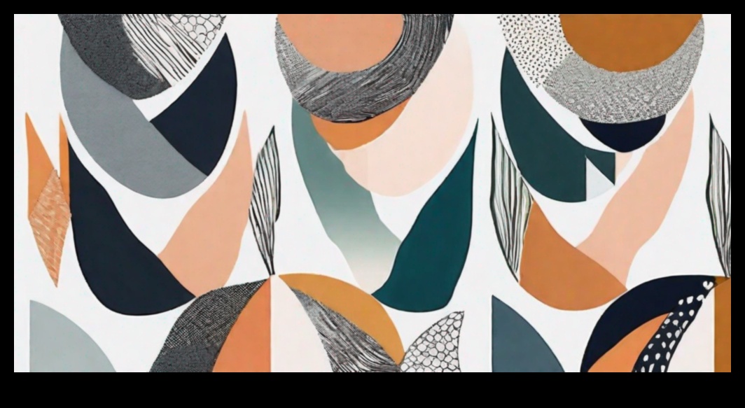 Abstrakts sastāvs: intriģējošu vizuālo izkārtojumu veidošana