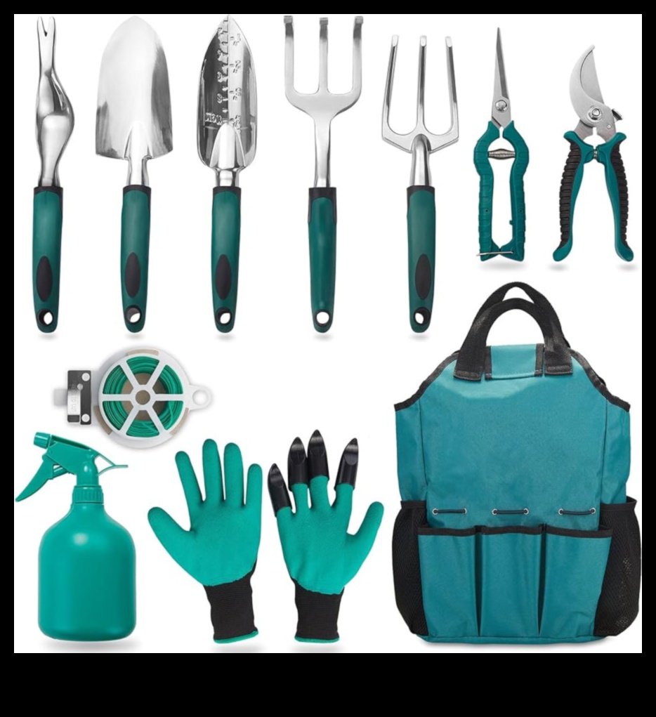 Izkopiet prieku: svarīgi dārza instrumenti entuziastiem