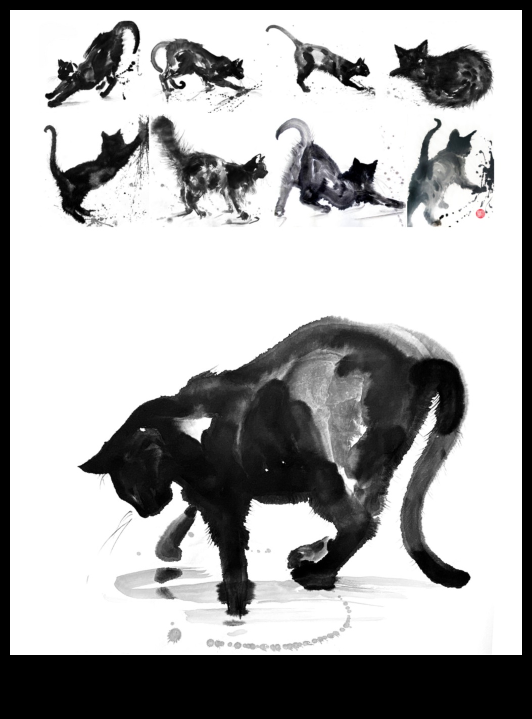 Tintes skaistums: elegantu un mūžīgu zīmējumu veidošana