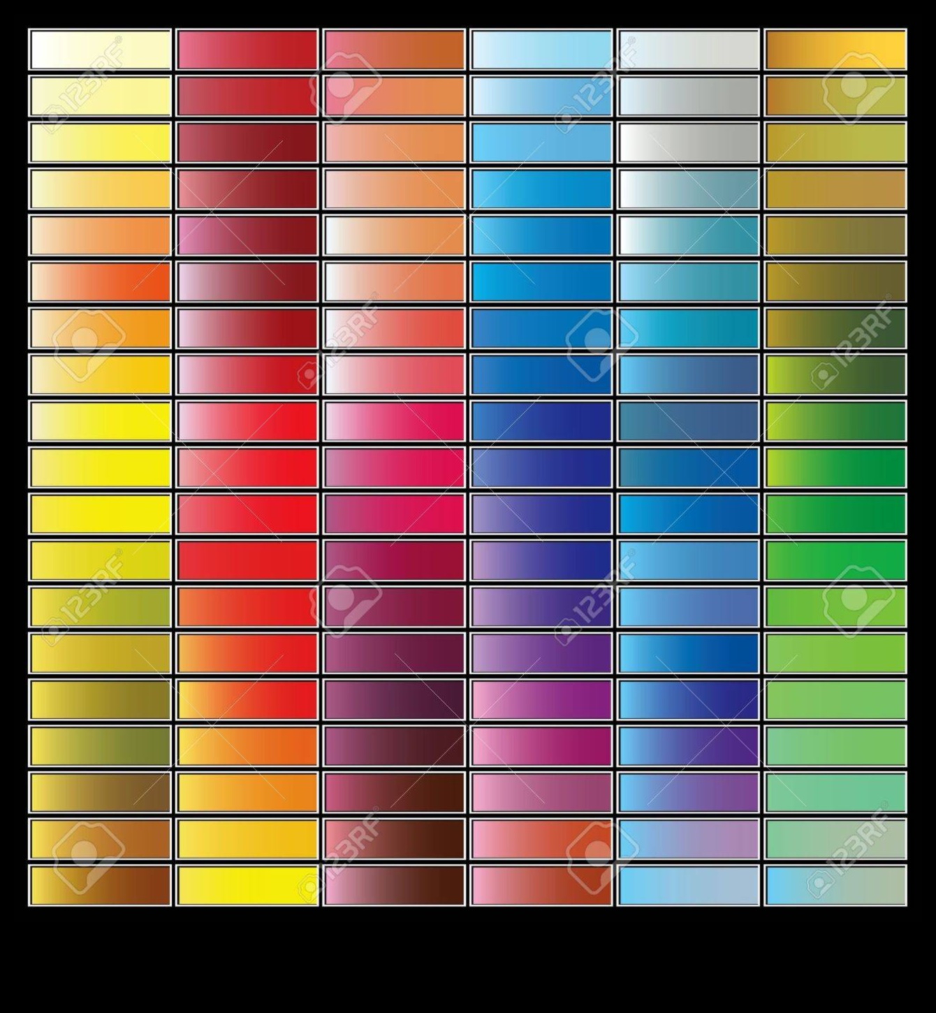 Daudzās paletes nokrāsas 2 Rudens simfonija III: paplašināta rudens krāsu bagātīgā palete