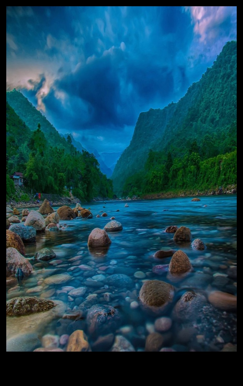 Rāmas oāzes: Atklājiet mieru ainavu fotogrāfijā