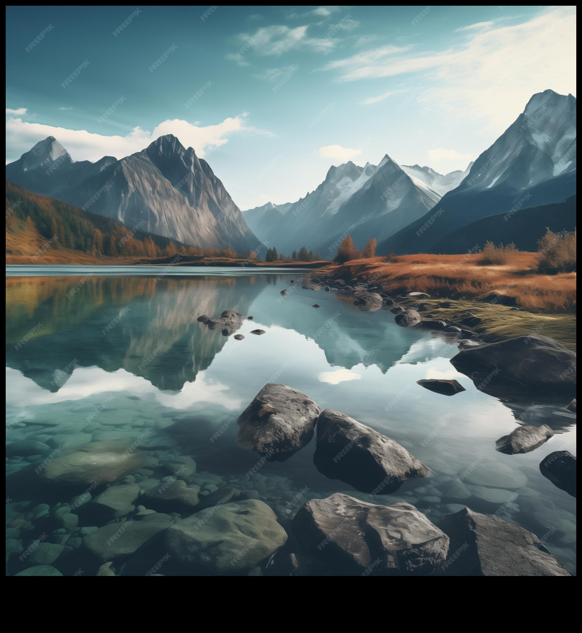 Rāmas oāzes: Atklājiet mieru ainavu fotogrāfijā