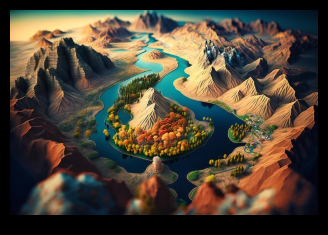 Daudzveidīgu ainavu pasaule 4 Dažādi horizonti: Zemes daudzveidīgo ainavu skate katrā kadrā