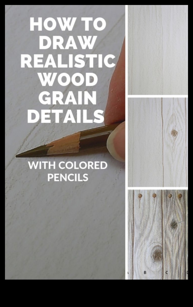 Krāsainās realitātes: zīmuļu mākslā iegūstiet reālas detaļas