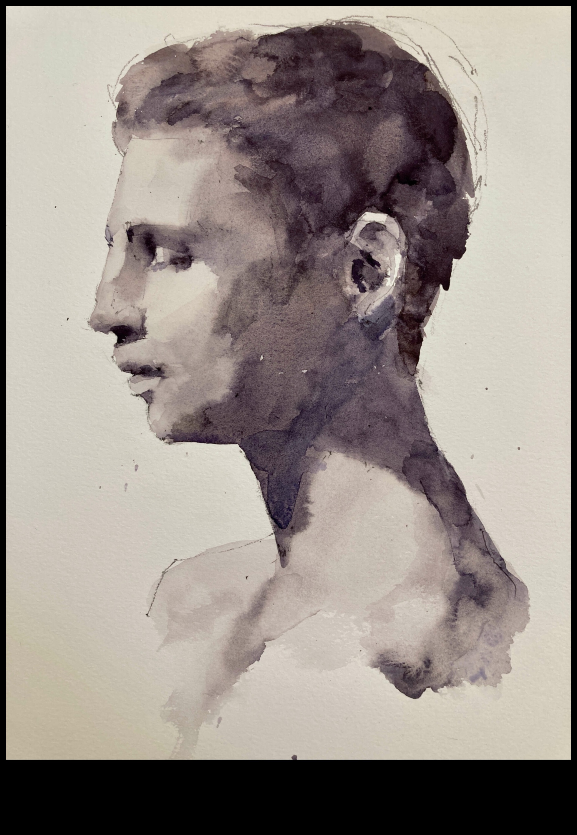 Akvareļportretu māksla 2 Akvareļu portreti: emociju nodošana ar smalkiem triepieniem