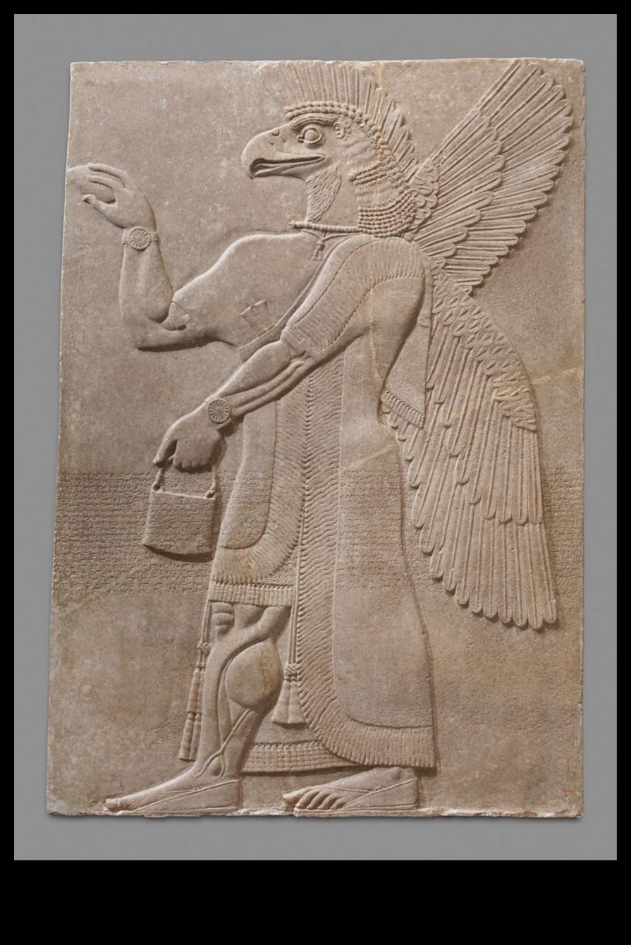 Asīrijas alegorijas: Simboliskie tēli Mezopotāmijas mākslā