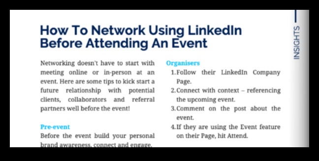 Biznesa tīklošanas priekšnesums: virzība uz panākumiem vietnē LinkedIn
