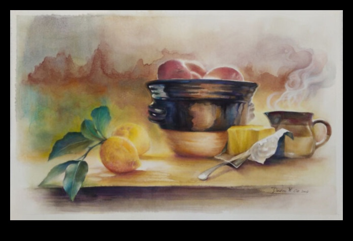 Mierīguma palete: Klusā daba akvareļos