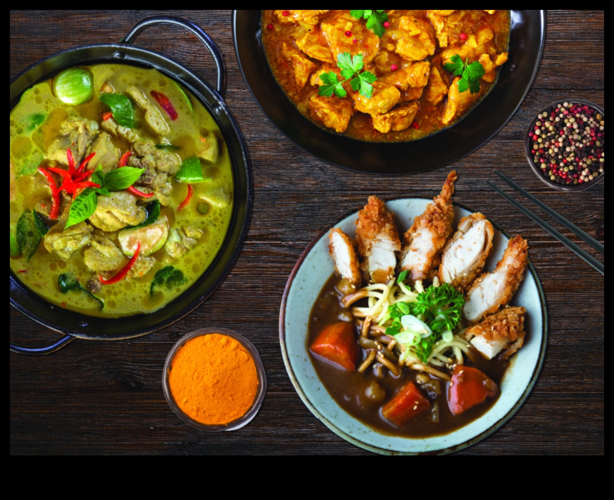 Curry Central: izpētiet dinamisko Āzijas garšvielu un garšu pasauli