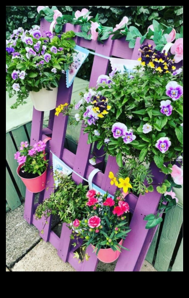 Dabas palete: iedvesmojoši DIY darbi krāsainiem dārziem