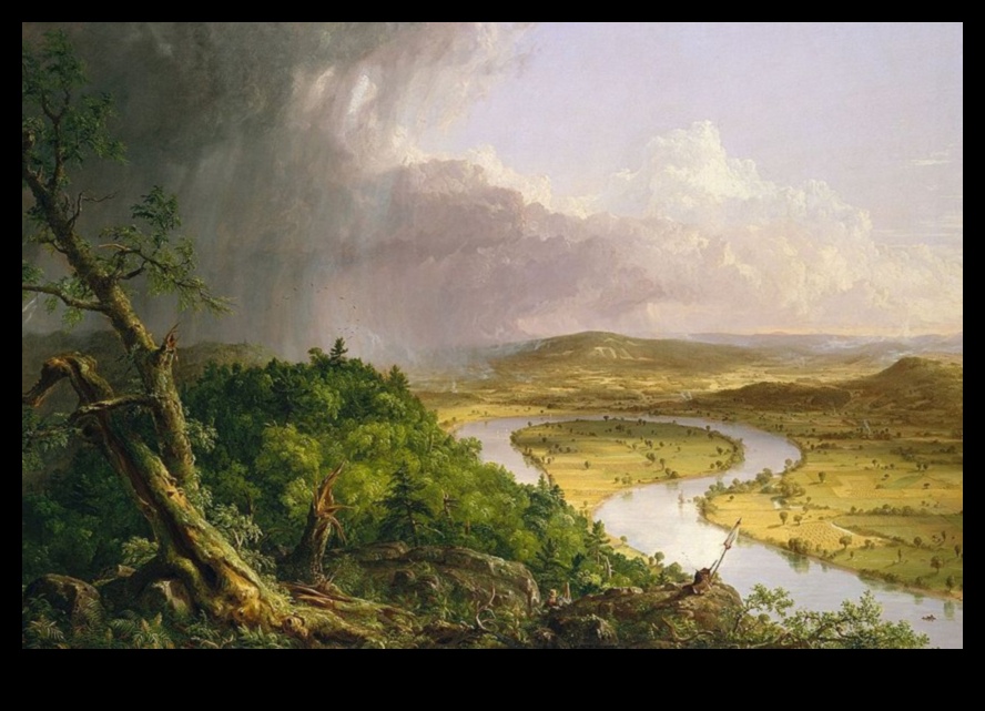 Mākslas ainava 3 Mākslinieciskā ainava: dabas un radošuma saplūšana