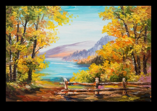 Mākslas ainava 4 Mākslinieciskā ainava: dabas un radošuma saplūšana