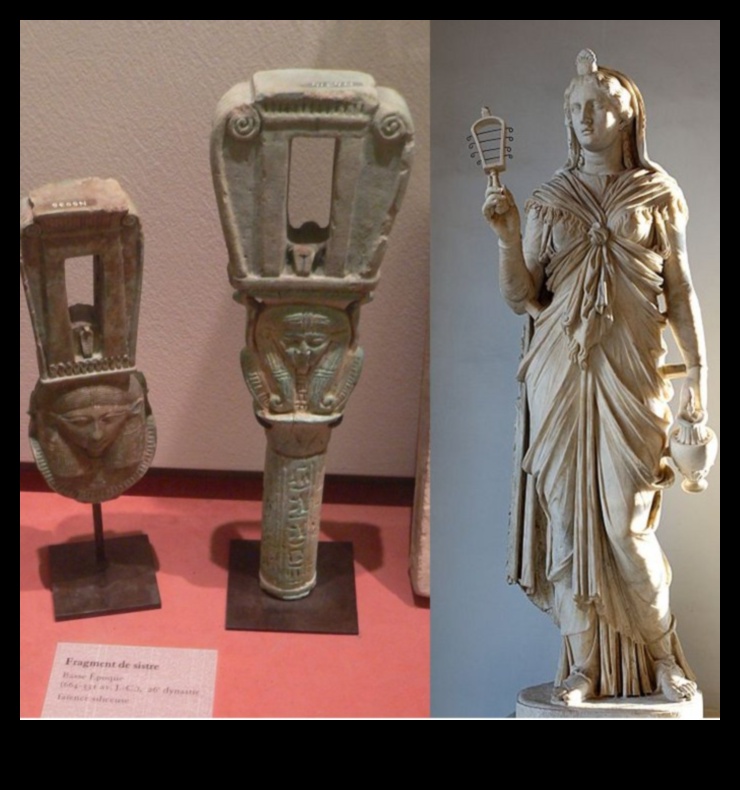 Sistrum noslēpumi: mūzikas instrumenti Ēģiptes mākslā