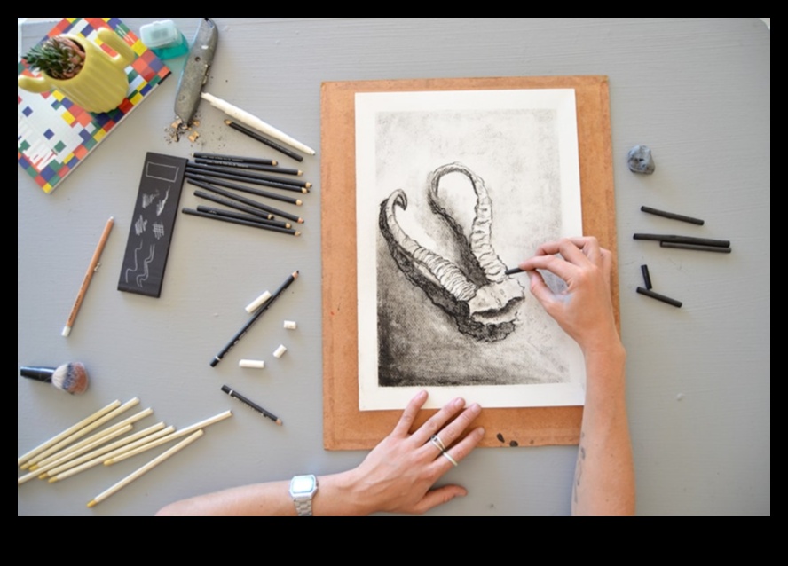 Ogles skicēšana: Ekspresīvās mākslas pamatu apguve