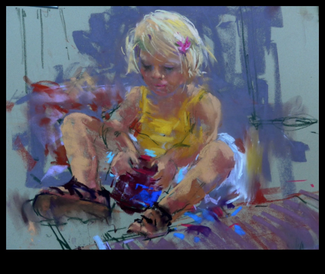 Pasteļglezniecības saldais prieks 2 Pasteļu palete: ainu veidošana krāsu simfonijā