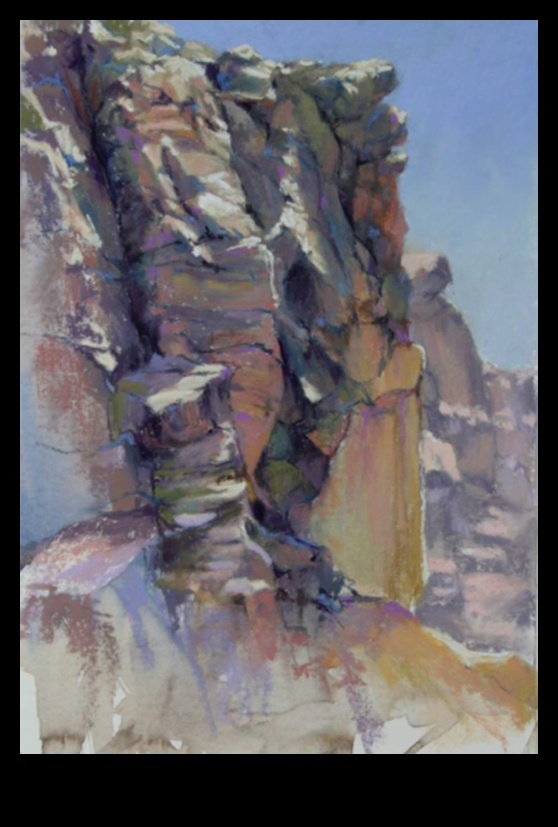 Pasteļglezniecības saldais prieks 5 Pasteļu palete: ainu veidošana krāsu simfonijā