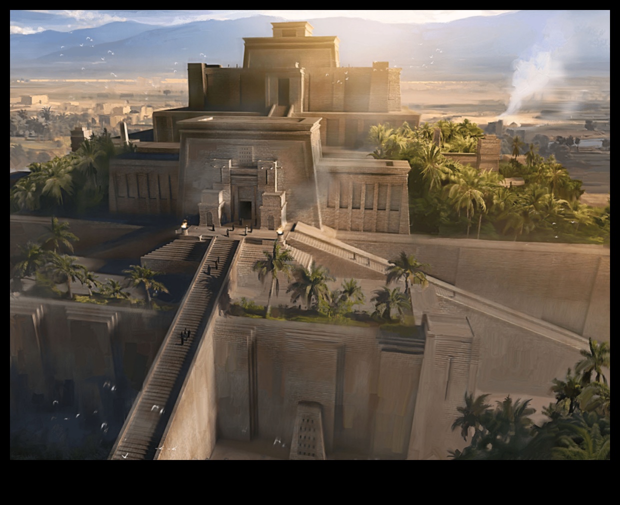 Ziggurat Zeniths: garīgā nozīme Mezopotāmijas arhitektūrā