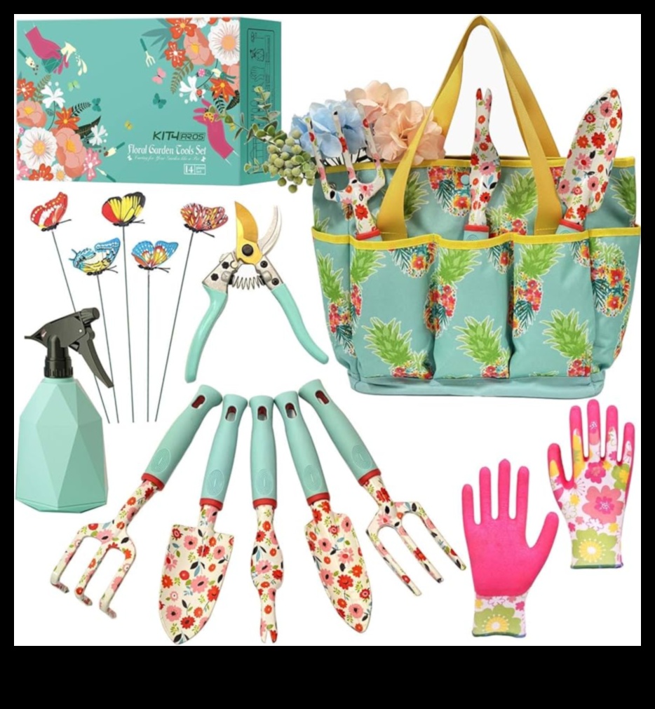 Ziedu fantāzija: uzlabojiet savu dārzu ar labākajiem instrumentiem