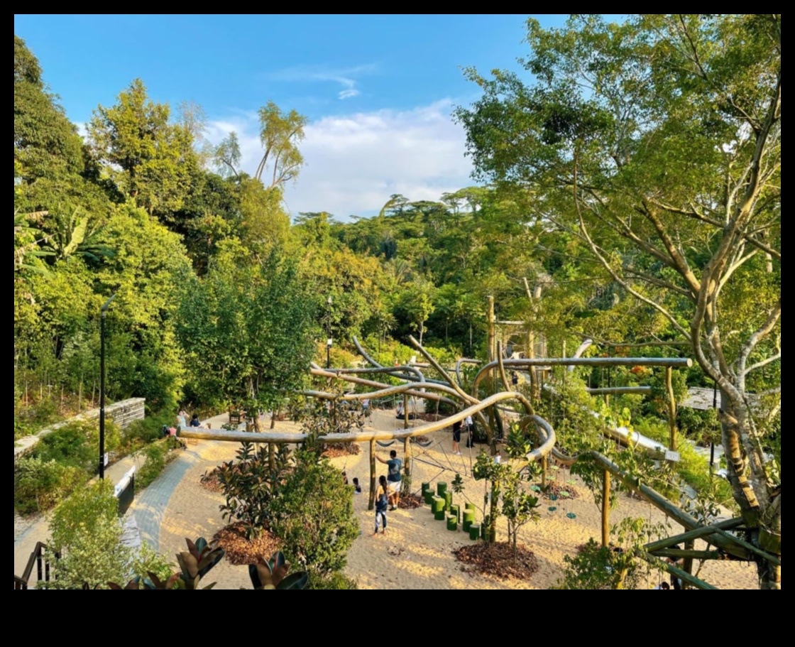 Botāniskā dārza dabas rotaļu laukums 4 Kā ainavas veicina botānisko dārzu vizuālo pievilcību?