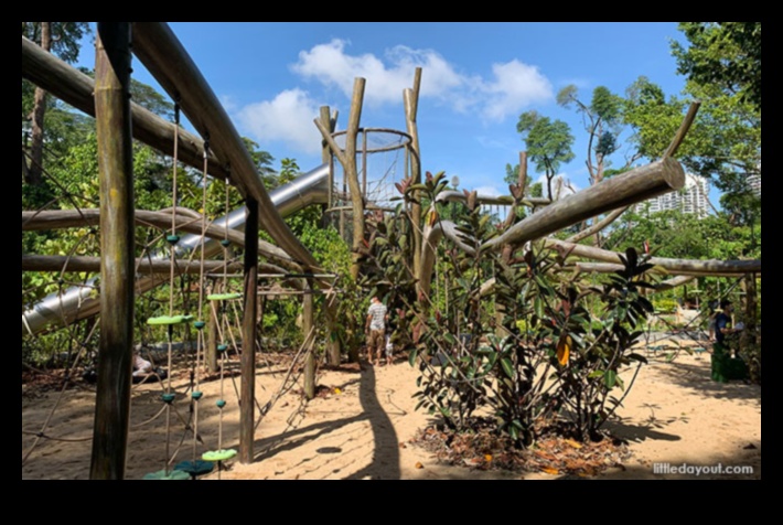 Botāniskā dārza dabas rotaļu laukums 3 Kā ainavas veicina botānisko dārzu vizuālo pievilcību?