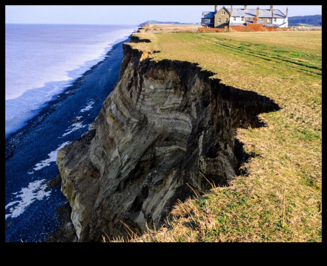 Piekrastes erozijas lēnas kustības katastrofa 5 Piekrastes erozija: klinšu un krasta līniju veidošana