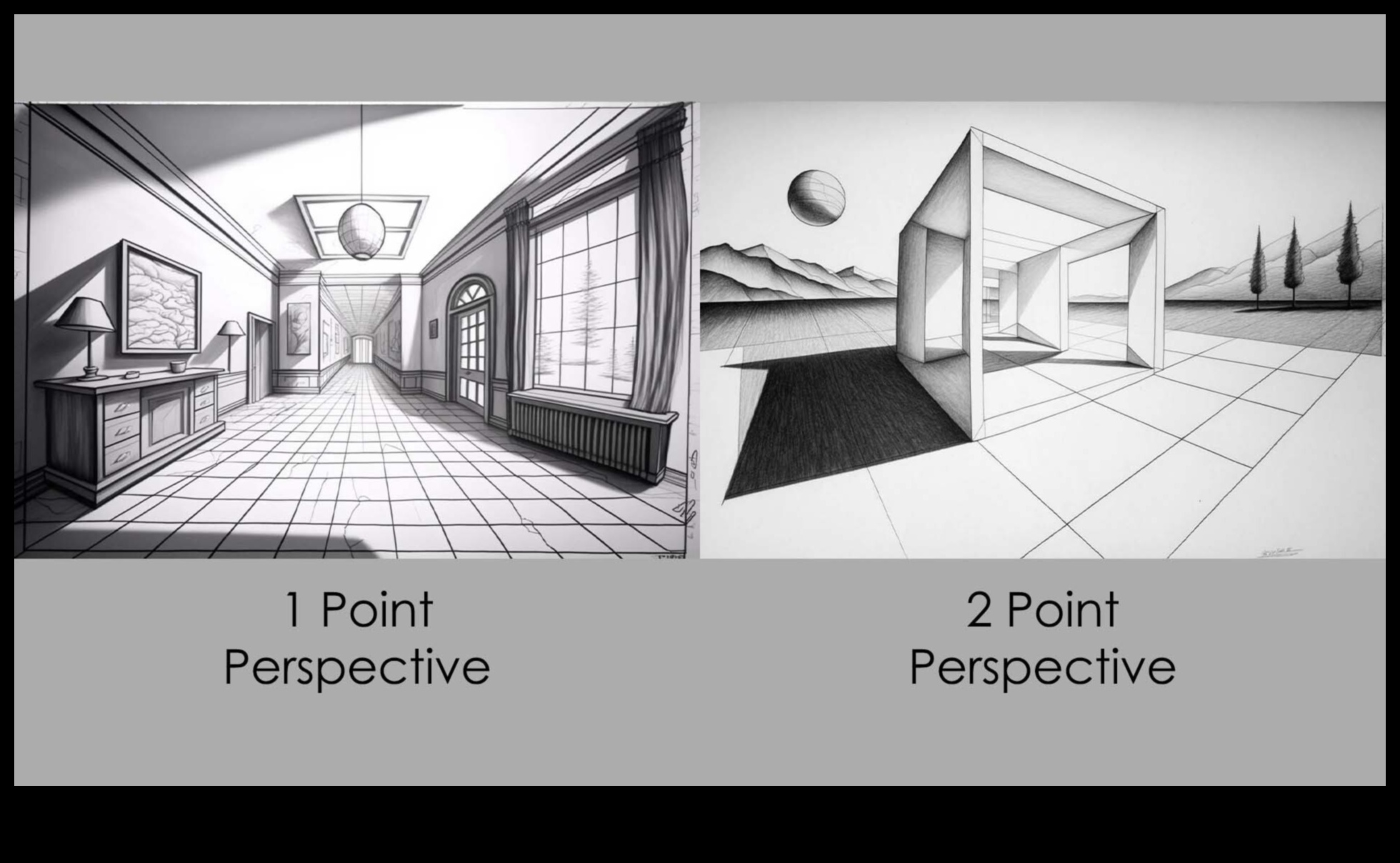 Zīmulis un perspektīvas dziļums pilsētu zīmējumos 3 Zīmulis un perspektīva: dziļuma paušana pilsētu zīmējumos