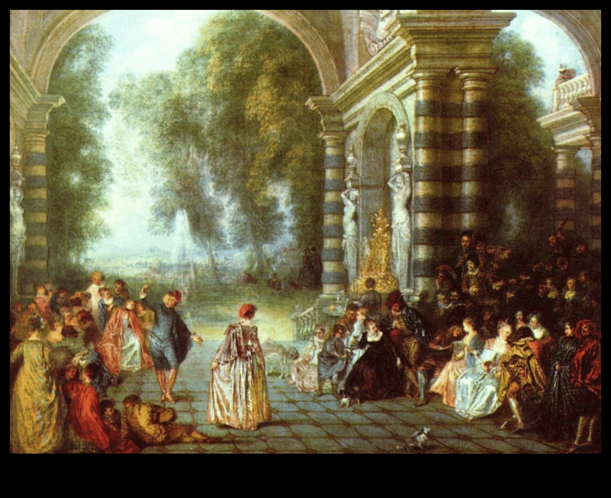 Sarežģīti intervāli: rokoko māksliniecisko detaļu mūžīgais skaistums