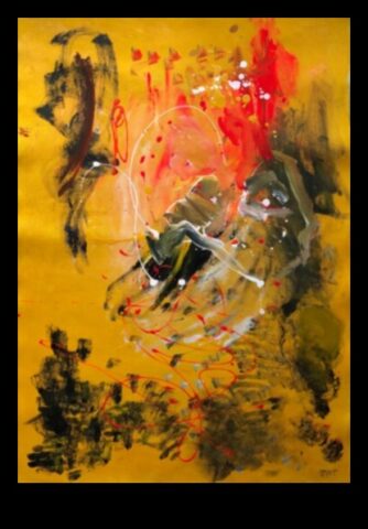 Bezformīgas fantāzijas abstraktās mākslas atmešana reprezentācijas