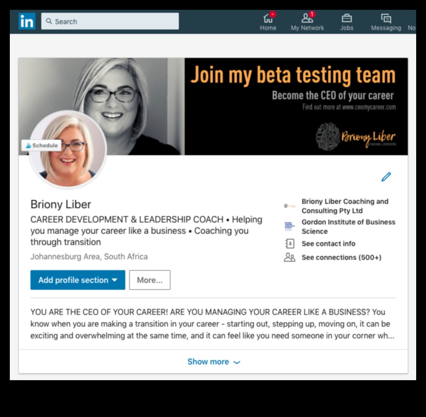 Biznesa tīklošanas priekšnesums: virzība uz panākumiem vietnē LinkedIn