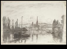 Impresionisma zīmuļa grafīta radošais iespējamība