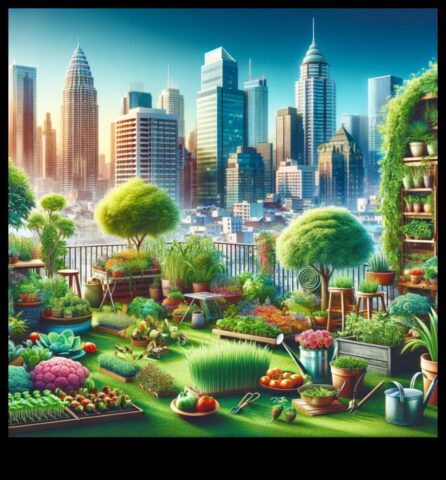 Pilsētas apkārtne zied Kā jūs varat novest dārzu pie betona džungļiem