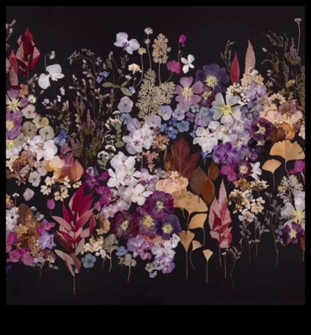 Radoši flora, kas atrod ārtelpas akcentu mākslu un zinātni