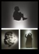 Sculpted Shadows Abstract Art’s rotaļīgs saules gaismas un tumsas apskāviens